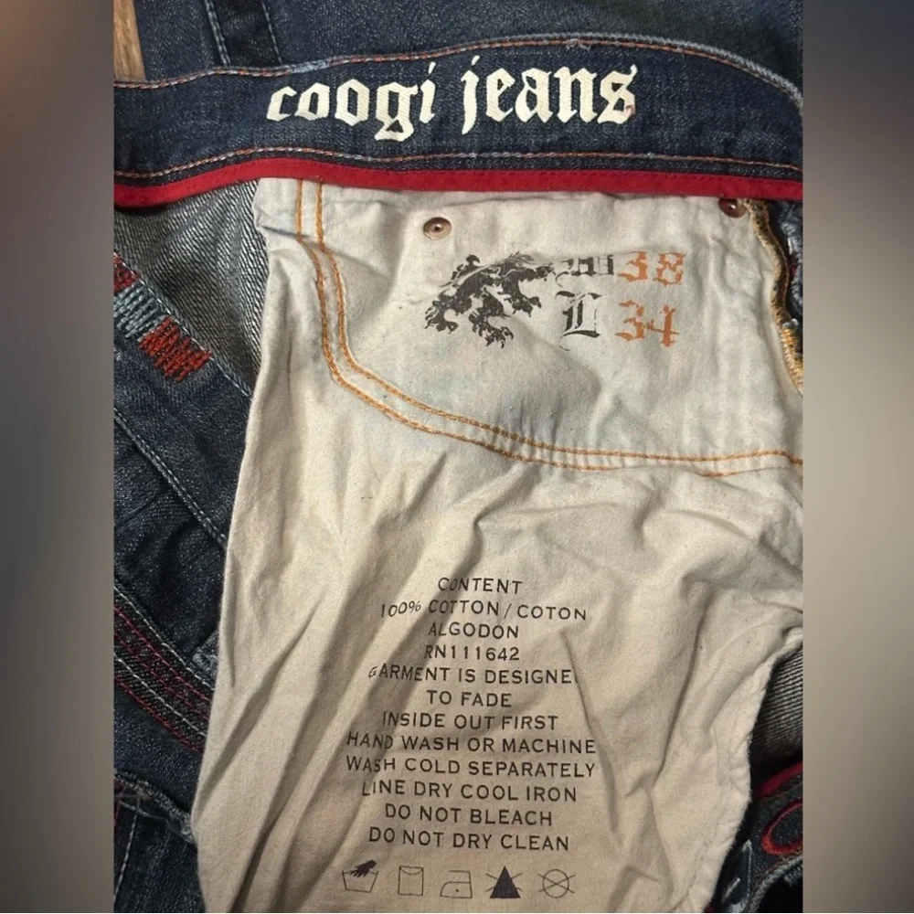 COOGI Denim Embroidered Jeans - Picture 9 of 9